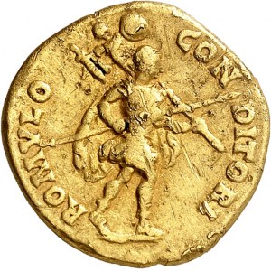 Hadrien (117-138). Aureus ND (128-132 ou 136-138 ou encore c.139 sous Antonin), Rome.