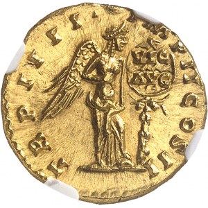 Lucius Verus (161-169). Aureus 163-164, Rome.