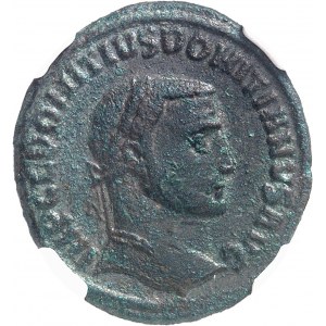 Domitius domitianus, usurpateur (297-298). Follis mai-aoűt 297, Alexandrie.