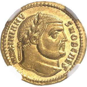 Galčre Maximien, César (293-305). Aureus ND (294-295), Nicomédie.