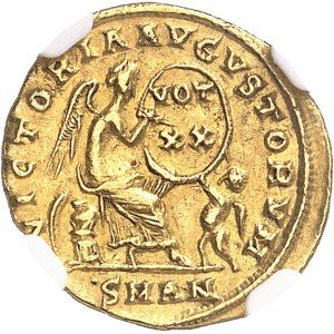 Constans (337-350). 9 siliques ou 1 ˝ scripulum ND (347-350), Antioche.