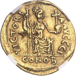 Justin II (565-578). Solidus 565-578, Carthage.