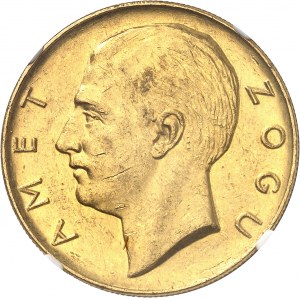 Ahmed Zogu, président (1925-1928). 100 franga (sans étoile) 1926, R, Rome.