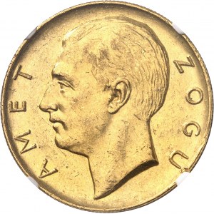 Ahmed Zogu, président (1925-1928). 100 franga (sans étoile) 1926, R, Rome.