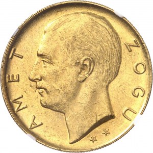 Ahmed Zogu, président (1925-1928). 100 franga (2 étoiles) 1926, R, Rome.