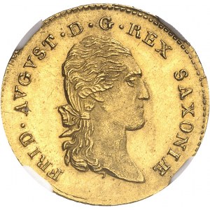 Saxe, Frédéric-Auguste Ier (1806-1827). Ducat 1817 IGS, Dresde.