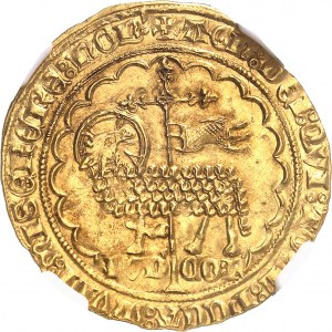 Flandres (comté de), Louis de Male (1346-1384). Mouton d’Or ND (1346-1384), Gand ou Malines.