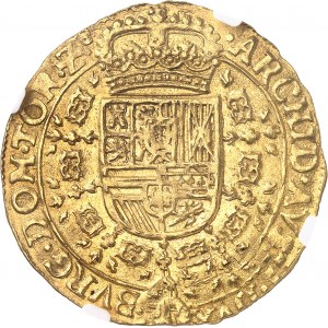 Tournai (Seigneurie de), Philippe IV (1621-1665). Double souverain 1647, Tournai.