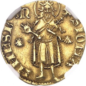 Jean Ier d’Aragon (1387-1396). Florin ND (1387-1396), Majorque.