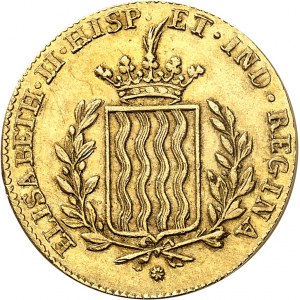 Isabelle II (1833-1868). Médaille d’Or, acclamation de la Reine ŕ Tarragone, par J. Masferrer 1833, Barcelone.