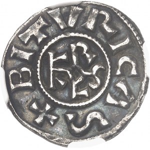 Charlemagne (768-814). Denier ND, Bourges.