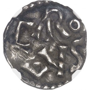 Charlemagne (768-814). Denier, 2e type de Melle ND (768-781), Melle.