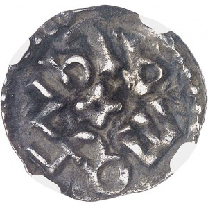 Charlemagne (768-814). Denier, 2e type de Melle ND (768-781), Melle.