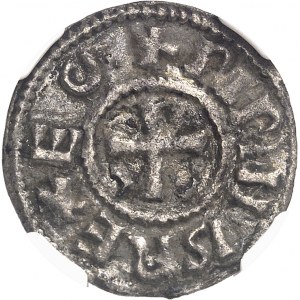 Pépin II d’Aquitaine (839-852). Denier ND (839-852), Melle.