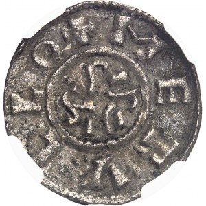 Pépin II d’Aquitaine (839-852). Denier ND (839-852), Melle.
