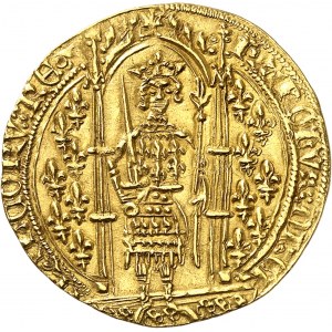 Charles V (1364-1380). Franc ŕ pied ND (1365).