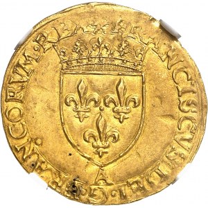 François Ier (1515-1547). Écu d’or au soleil 12e type ND (1540), A, Paris.