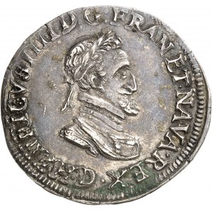 Henri IV (1589-1610). Demi-franc 1601, D, Lyon.