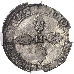 Henri IV (1589-1610). Demi-franc 1601, M, Toulouse.