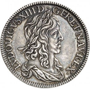 Louis XIII (1610-1643). Demi-écu, 2e type 1642/1, A, Paris (deux points).