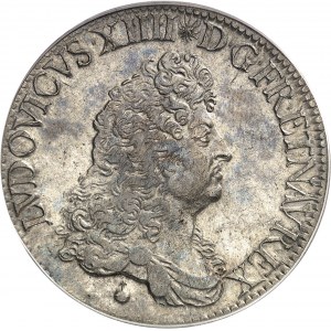 Louis XIV (1643-1715). Écu de Flandre ou pičce de 4 livres de Flandre 1685, A, Paris.