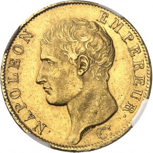 Premier Empire / Napoléon Ier (1804-1814). 40 francs République, tęte nue 1806, A, Paris.