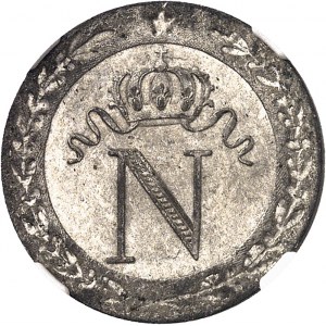 Premier Empire / Napoléon Ier (1804-1814). 10 centimes ŕ l’N couronnée 1808, Paris.