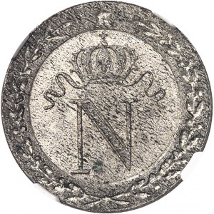 Premier Empire / Napoléon Ier (1804-1814). 10 centimes ŕ l’N couronnée 1808, BB, Strasbourg.