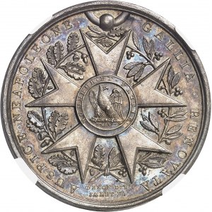 Premier Empire / Napoléon Ier (1804-1814). Médaille, premičre distribution de l’ordre de la Légion d’honneur aux Invalides, par Andrieu et Jaley ND (1804), Paris.