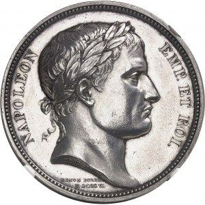 Premier Empire / Napoléon Ier (1804-1814). Médaille, conquęte de l’Istrie, par Droz et Brenet 1806, Paris.