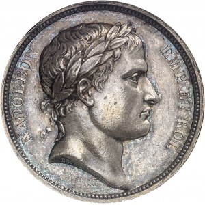 Premier Empire / Napoléon Ier (1804-1814). Médaille, conquęte de Naples par Droz et Brenet 1806, Paris.