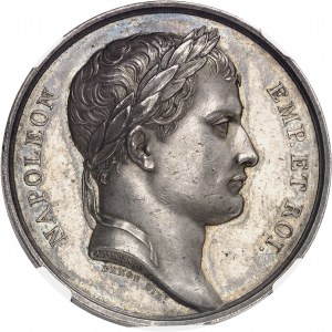 Premier Empire / Napoléon Ier (1804-1814). Médaille, campagnes de 1806 et 1807, par Andrieu et George 1807, Paris.