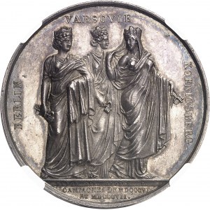 Premier Empire / Napoléon Ier (1804-1814). Médaille, campagnes de 1806 et 1807, par Andrieu et George 1807, Paris.
