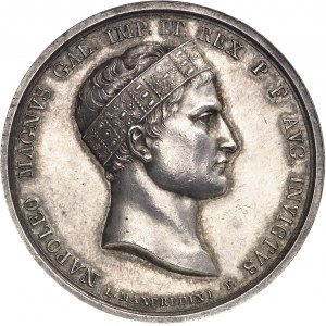 Premier Empire / Napoléon Ier (1804-1814). Médaille, la bataille de Wagram par L. Manfredini 1809, Milan.