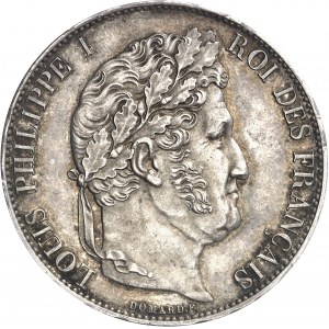 Louis-Philippe Ier (1830-1848). Module de 5 francs, visite d’Ibrahim Pacha ŕ la monnaie de Paris 1846, Paris.