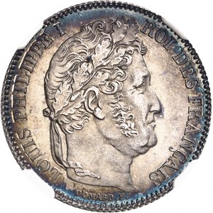 Louis-Philippe Ier (1830-1848). 1 franc tęte laurée 1848, A, Paris.