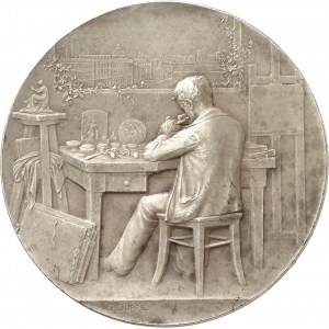 IIIe République (1870-1940). Médaille, la Glyptique ou la gravure en médailles par Georges Dupré, SAMF n° 36 1902, Paris.