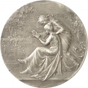 IIIe République (1870-1940). Médaille, la Glyptique ou la gravure en médailles par Georges Dupré, SAMF n° 36 1902, Paris.