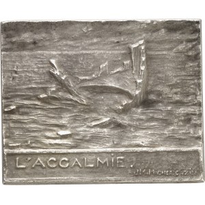 IIIe République (1870-1940). Médaille, l’accalmie par Michel Cazin, SAMF n° 14 1903, Paris.