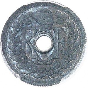 État Français (1940-1944). Essai de 10 centimes Lindauer, petit module, Frappe spéciale (SP) 1944, Paris.