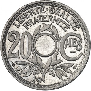 IVe République (1947-1958). Essai de frappe de 5 francs, hybride ŕ double revers, concours de 1955, Frappe spéciale (SP) 1954 et 19--, Paris.