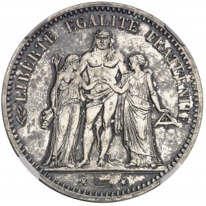Ve République (1958 ŕ nos jours). Présérie de 10 francs Hercule, sans le mot ESSAI 1964, Paris.