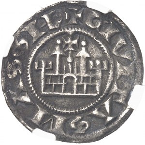 Provence (comté de), Charles Ier d’Anjou (1246-1285). Gros marseillais de 6 deniers (parfois demi-gros) ND (aprčs 1257), Marseille.