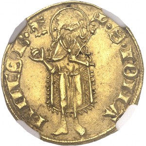 Dauphiné, Viennois (dauphins du), Charles Ier, dauphin (1349-1364). Florin avec KAROL ND (1349-1364).
