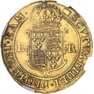 Élisabeth Ire (1558-1603). Livre, 6e émission ND (1594-1596), Londres.