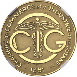 Ve République (1958 ŕ nos jours). Médaille d’Or, inauguration de l’Hôtel consulaire 1987.