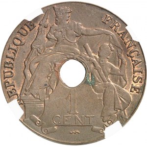 IIIe République (1870-1940). Essai de 1 cent 1923, éclair, Poissy.