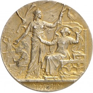 IIIe République (1870-1940). Médaille, Exposition de Hanoď, par A. Patey 1902-1903, Paris.