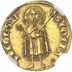 Florence (République de), San Jacopo al Serchio, atelier florentin provisoire (1256). Florin ND (1256), San Jacopo al Serchio.