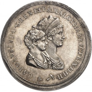 Toscane (Grand-duché de), Charles Louis (1803-1807). Dena de 10 lire, régence de Marie-Louise 1803, Florence.